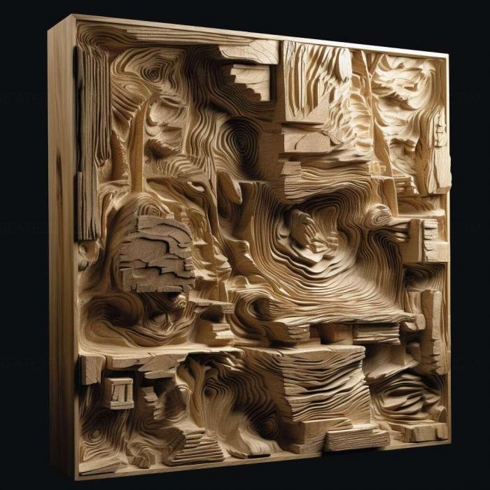 نموذج ثلاثي الأبعاد لآلة CNC 3D Art 